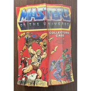 He-Man 1984 Collectors Case Mattel Masters Of The Universe Vintage Carrying Case
